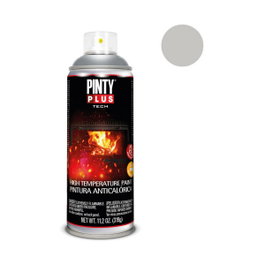 Pinty Plus Pintura en spray tech 520 cc anticalórica plata