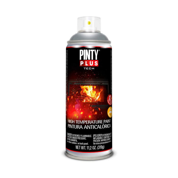 Pinty Plus Pintura en spray tech 520 cc anticalórica plata Pinty Plus Pintura en spray tech 520 cc anticalórica plata