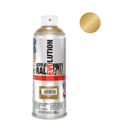 Pinty Plus Pintura acrílica spray Evolution P151 Oro rico pálido 520 cc