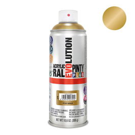 Pinty Plus P151 Pintura Acrílica Spray Oro Rico Pálido 520 cc