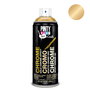 Pinty Plus C151 Pintura Spray Art & Craft 520cc Efecto Cromo Oro Dorado Reflectante 400 ml