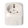 Base de superficie Schuko T/T lateral 25A 250V especial hornos