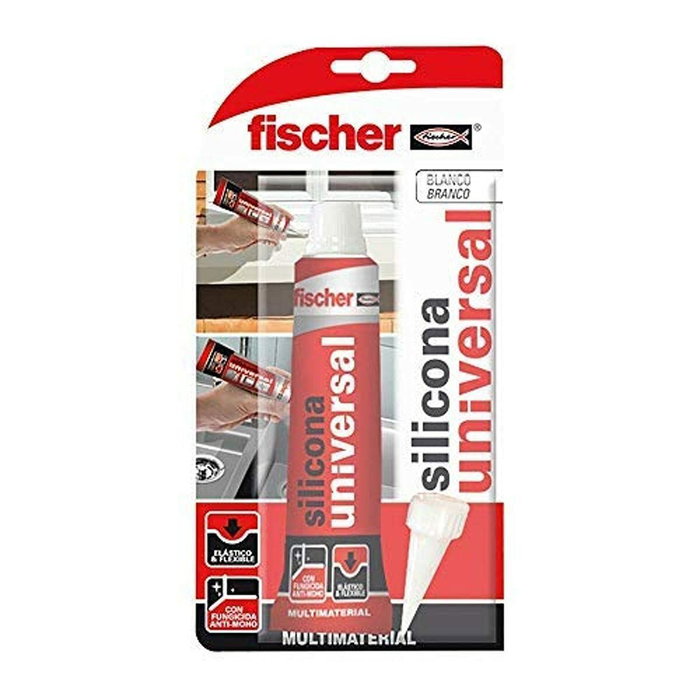 Fischer Silicona universal transparente 50 ml Fischer Silicona universal transparente 50 ml