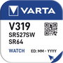 Varta Micro pila de botón V319 / SR64 1,55 V
