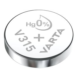 Varta V315 Micro Pila Botón Óxido de Plata 1,55V Ø7,9x1,68mm Blister