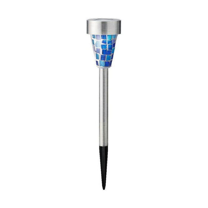 Lumineo Estaca solar Mosaico, colores surtidos, ø7,5 × 30 cm Lumineo Estaca solar Mosaico, colores surtidos, ø7,5 × 30 cm