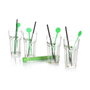 Secret Of Gourmet Kit para mojitos 13 piezas de cristal en transparente y verde