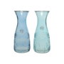 Botella de cristal con relieve ø10 x 25 cm 1,10 l modelos surtidos