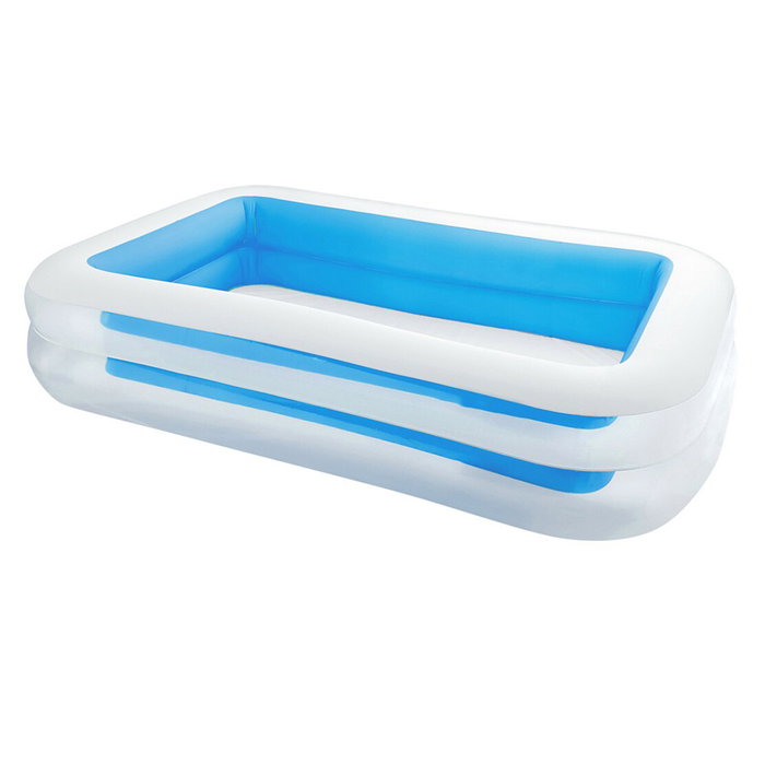 Intex Piscina hinchable rectangular familiar de 262x175x56 cm