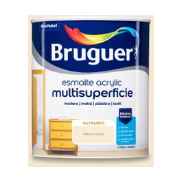 Bruguer Esmalte acrílico multisuperficie blanco hueso satinado 750 ml