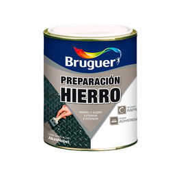 Bruguer Preparación para Hierro Gris Mate Secado Rápido 750 ml Interior/Exterior