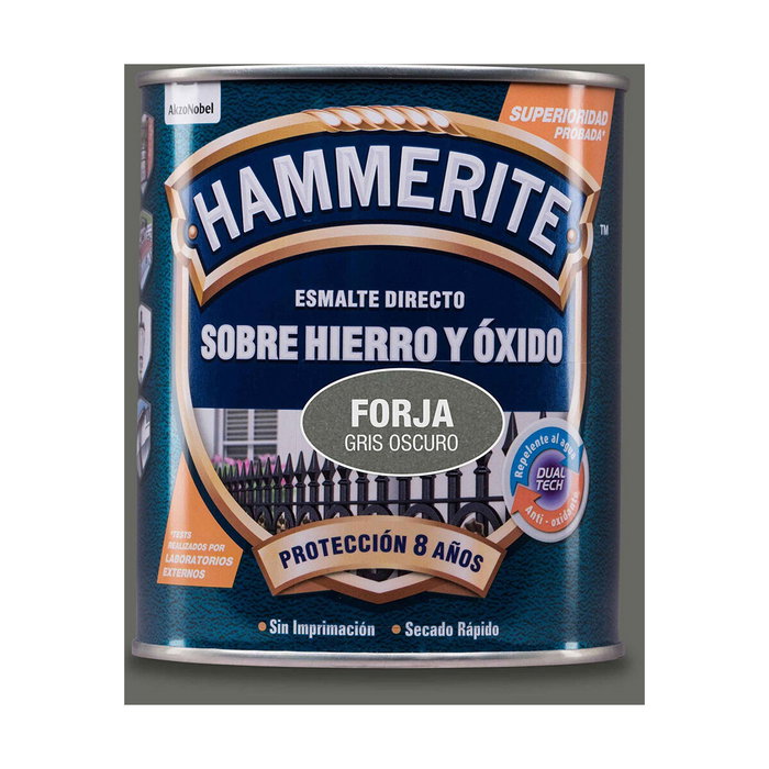 Bruguer Esmalte metálico gris oscuro forja 750 ml Bruguer Esmalte metálico gris oscuro forja 750 ml
