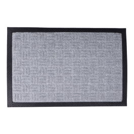 Edm Felpudo de polipropileno gris, 60 x 40 x 0,5 cm