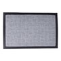 Edm Felpudo de polipropileno gris, 60 x 40 x 0,5 cm