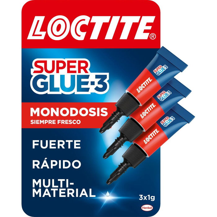 Loctite Super Glue 3 Mini Trio 3 x 1 g