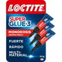 Loctite Super Glue 3 Mini Trio 3 x 1 g