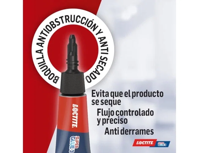 Loctite Super Glue 3 Mini Trio 3 x 1 g