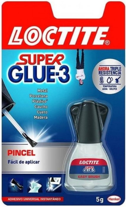 Loctite Super Glue-3 Adhesivo Instantáneo con Pincel 5 g