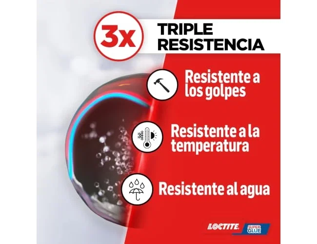 Loctite Super Glue-3 Pegamento Instantáneo con Pincel 5 g