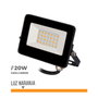 Edm Foco Proyector LED 20W Luz Naranja 1000LM IP65