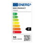 EDM - Foco Proyector LED 50W 4000 Lm 6400K Frío con Sensor de Presencia Ajustable (Alcance 2-10m, IP65, Negro)