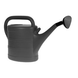 Regadera Polietileno Negro 10L Cabeza Spray