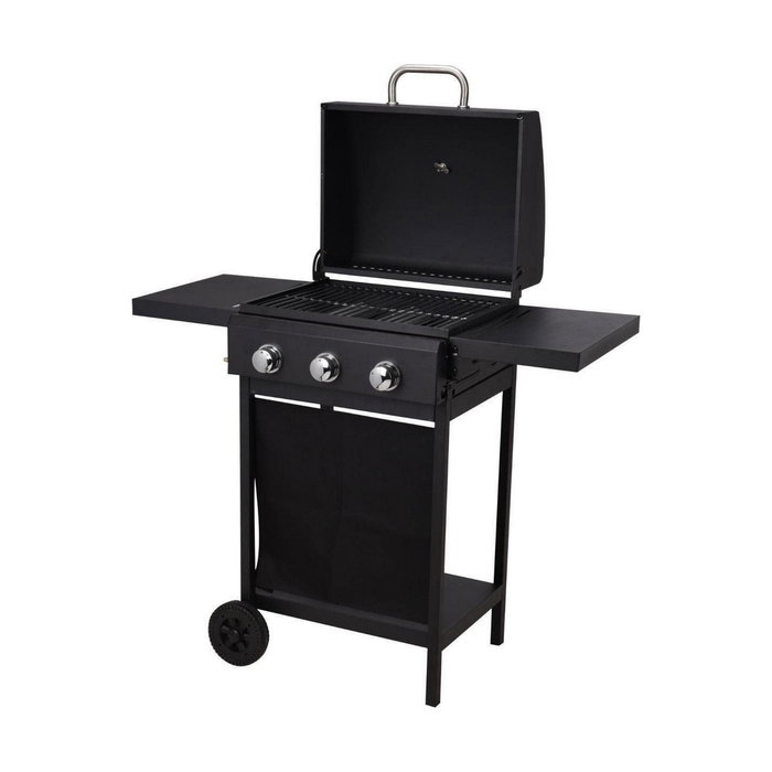 Barbacoa de Gas Vaggan 139 x 56,5 x 106 cm Negro Barbacoa de Gas Vaggan 139 x 56,5 x 106 cm Negro