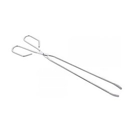 Gourmet Kitchen Pinzas para barbacoa cromadas 35cm