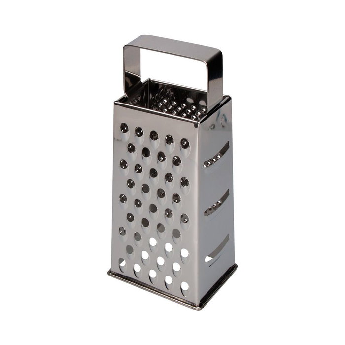5Five Rallador 4 caras Acero Inoxidable Cromado 10,5 x 8 x 24 cm