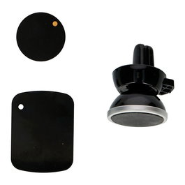 All Ride Soporte Universal Magnético para Teléfonos Móviles Orientable Negro 35x50mm Automoción