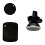 All Ride Soporte Universal Magnético para Teléfonos Móviles Orientable Negro 35x50mm Automoción