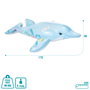 Intex Delfín Hinchable 58535 Colchoneta 175x66x38 cm 40 kg