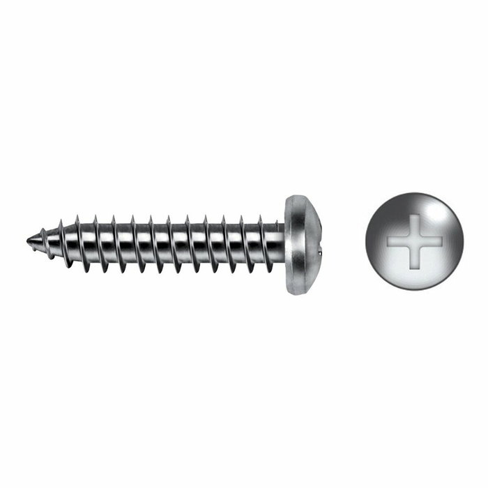 Celo Tornillo para Chapa Alomada Phillips DIN 7981 3,5x38mm Zincado