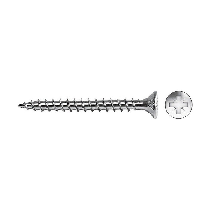 Celo Tornillo para madera avellanado Vlox ø3,5x10mm zincado, caja de 1000 unidades Celo Tornillo para madera avellanado Vlox ø3,5x10mm zincado, caja de 1000 unidades