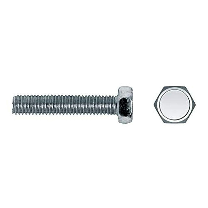 Celo Caja de 250 tornillos métricos hexagonales DIN 933 de 6x25mm zincados Celo Caja de 250 tornillos métricos hexagonales DIN 933 de 6x25mm zincados