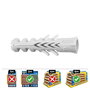 Celo 96NF Taco Nylon Doble Antigiro Ø6 x 30 mm Caja 100 Unidades