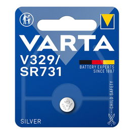Varta V329 Micro Pila Botón Óxido de Plata 1,55V Ø7,9 x 3,1 mm