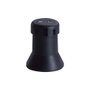 Solera 6109 Portalamparas Guirnalda E27 Termoplástico Negro para Cable Paralelo 5x5mm Exterior Interior 4A 250V