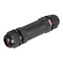 Solera Conector Empalmes Exterior IP68 CE-3PV Negro 3 Polos 24A Válvula Anticondensación 10x2.6cm Black Series