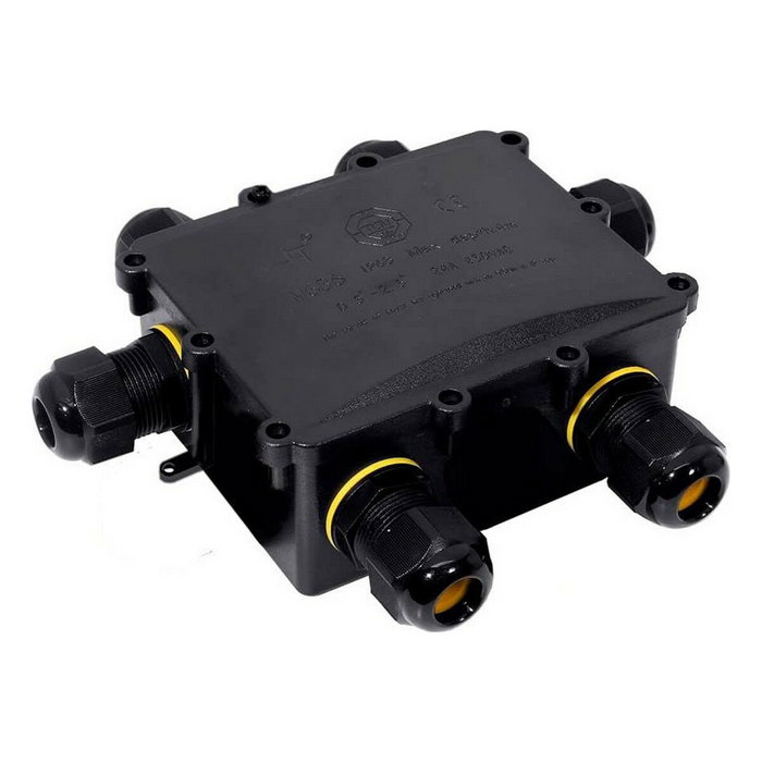 Solera Caja de empalmes aérea para exterior estanca BK-6P con 6 prensaestopas IP68 Solera Caja de empalmes aérea para exterior estanca BK-6P con 6 prensaestopas IP68