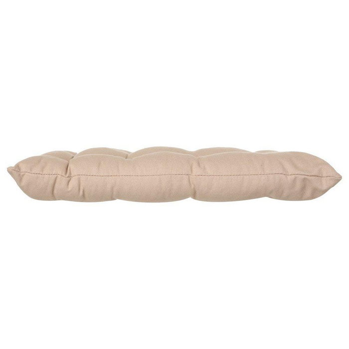 Atmosphera Cojín para silla estilo galleta Beige 38 x 38 cm