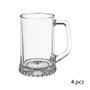 Royal Leerdam Jarra de cerveza de cristal 32 cl, 4 unidades
