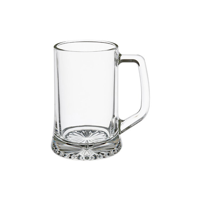 Royal Leerdam Jarras de cerveza de cristal 32 cl, 4 uds