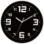 5Five Reloj de cocina color negro Ø30cm