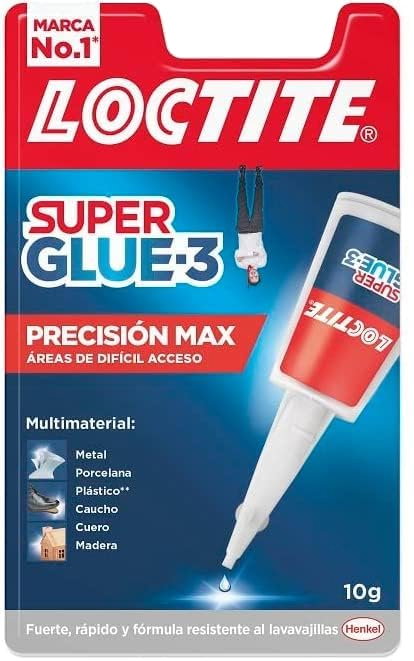 Loctite Super Glue Precisión Max 10 g Loctite Super Glue Precisión Max 10 g