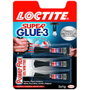 Loctite Super Glue Power Flex Mini Trio 3 x 1 g