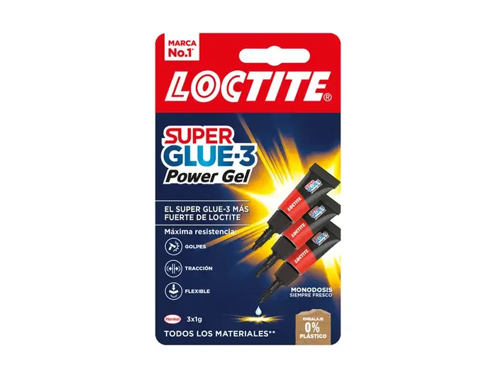 Loctite Super Glue Power Flex Mini Trio 3 x 1 g