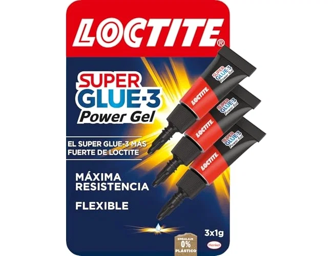 Loctite Super Glue-3 Power Gel Mini Trio 3 x 1 g