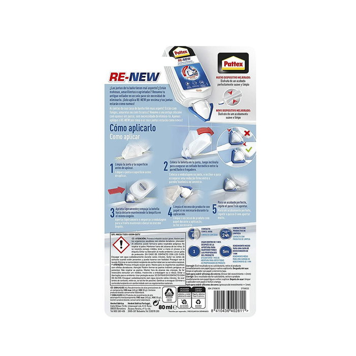 Pattex Re-new Blanco Mate 80 ml