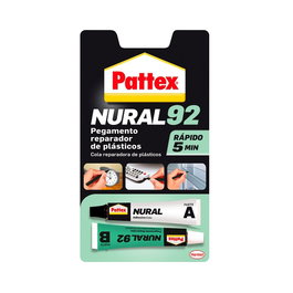 Pattex Nural-92 Reparador Plástico Rápido 22Ml 1766697